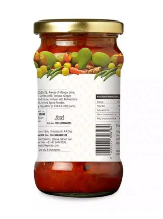 Three Mango Mixed Vegetable Pickle