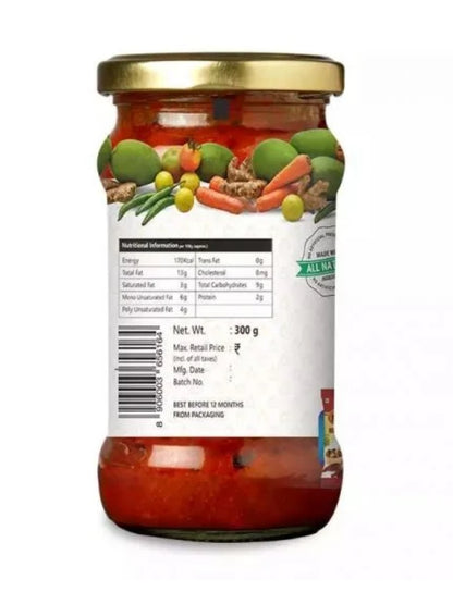 Three Mango Mixed Vegetable Pickle