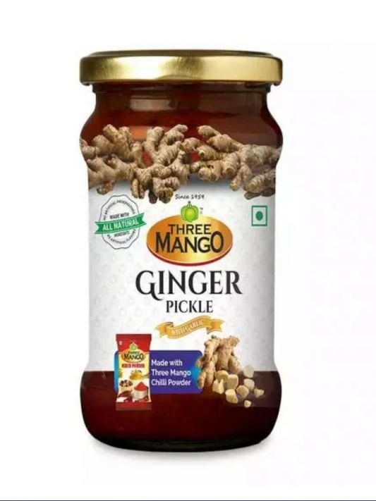 Three Mango Ginger Pickle