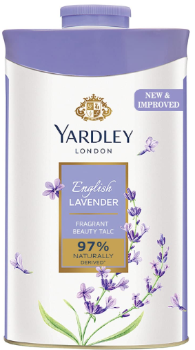 YARDLEY LONDON ENGLISH LAVENDER PERFUMED TALC FOR WOMEN SMOOTH TEXTURE