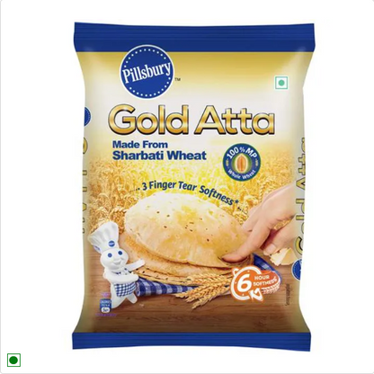 Pillsbury Atta/Godihittu - Gold, 5 kg Pouch