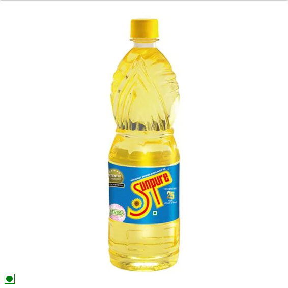 Sunpure Refined Sunflower - Oil, 5 L Can