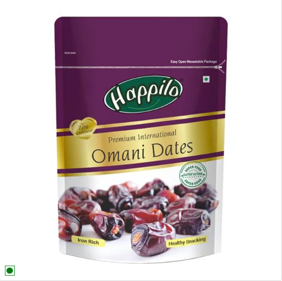 Happilo Premium International Omani Dates, 250 g