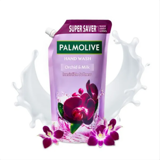 Palmolive Hand Wash - Orchid & Milk, Wash Away Germs, pH Balanced Formula, 750 ml