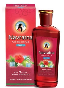 Navratna Ayurvedic Hair Oil Cool
