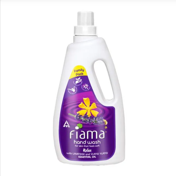 Fiama Relax Hand Wash - Lavender & Ylang Ylang, 99.9% Germ Protection, 1 L Bottle