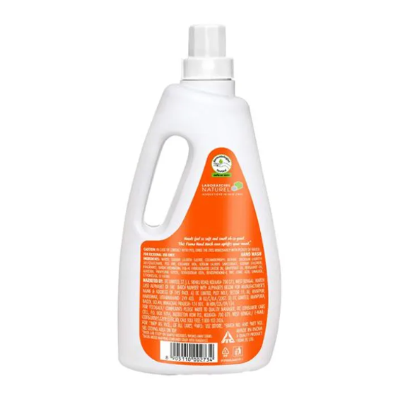 Fiama Happy Hand Wash - Grapefruit & Bergamot, 99.9% Germ Protection, 1 L Bottle