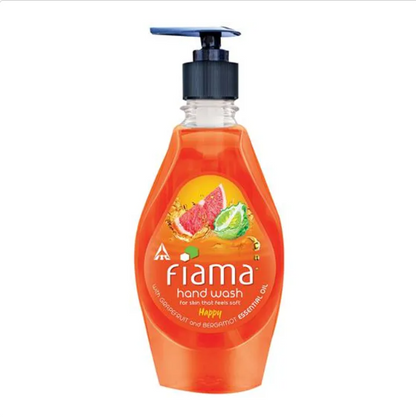 Fiama Happy Hand Wash - Grapefruit & Bergamot, 99.9% Germ Protection, 1 L Bottle