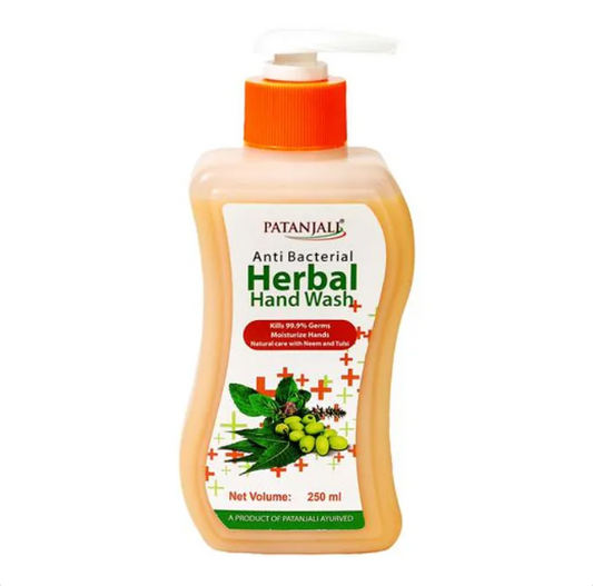 Patanjali Anti-Bacterial Herbal Hand Wash, 250 ml