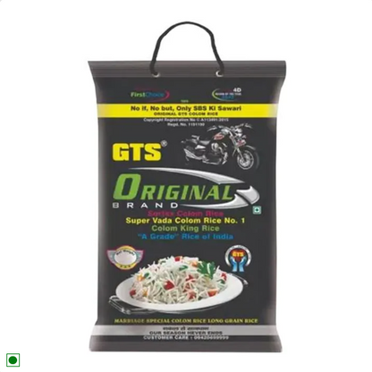 Bullet GTS Original Vada Colam Raw Rice, 10 kg