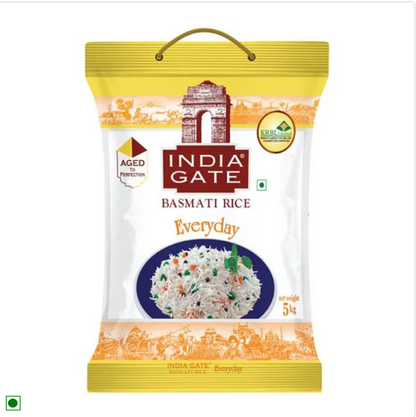 India Gate Basmati Rice Everyday, 5 kg