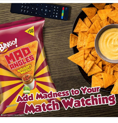 Bingo Mad Angles - Achaari Masti, 33 g Pouch