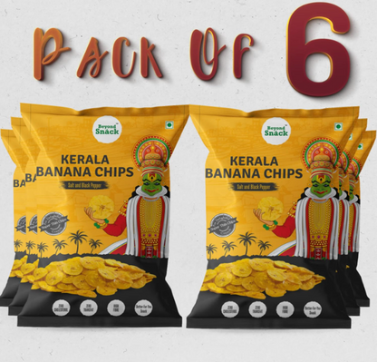 Beyond Snáck Kerala Banana Chips-Peri Peri Flavour 300g (AS SEEN ON Shark Tank India) - (3X100g)