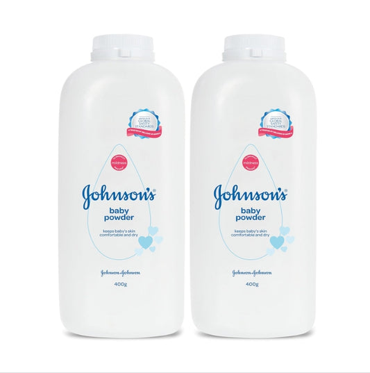 Johnson's Baby Powder For New Born Babies | Combo Offer Pack of 2 x 400g