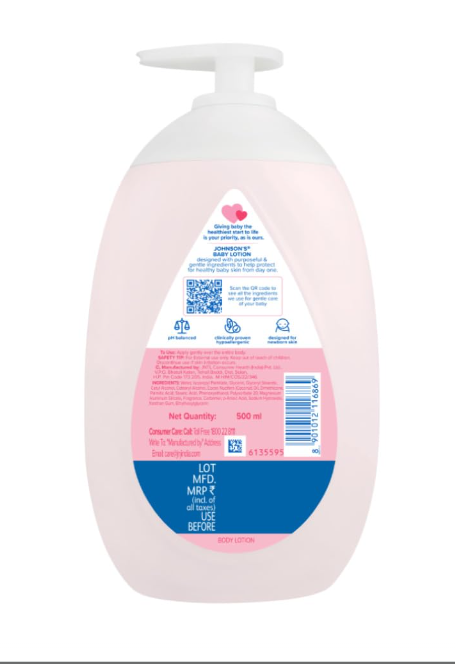 Johnson's Baby Lotion, 500ml