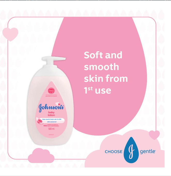 Johnson's Baby Lotion, 500ml