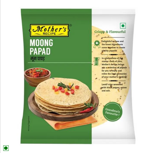 Mother's Recipe Papad - Moong, 180 g