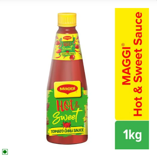MAGGI Hot & Sweet - Tomato Chilli Sauce / Ketchup, 1 kg Bottle