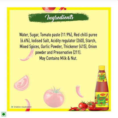 MAGGI Hot & Sweet - Tomato Chilli Sauce / Ketchup, 1 kg Bottle
