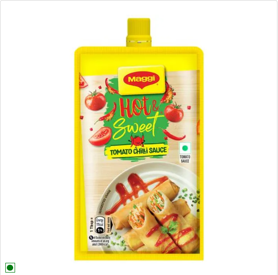 MAGGI Hot & Sweet - Tomato Chilli Sauce / Ketchup, 1 kg Bottle