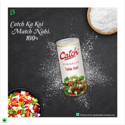 Catch Sprinklers - Iodised Table Salt/Uppu, 200 g Can