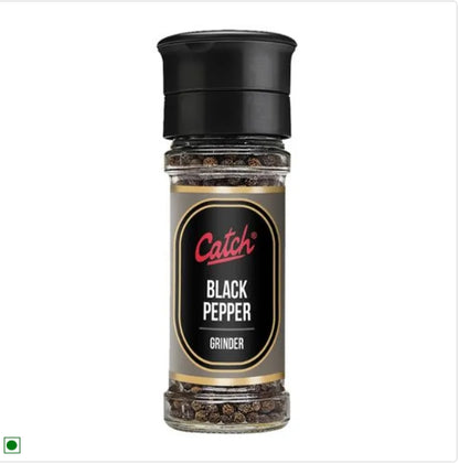 Catch Black Pepper/Kari Menasu - Grinder, 50 g Glass Bottle