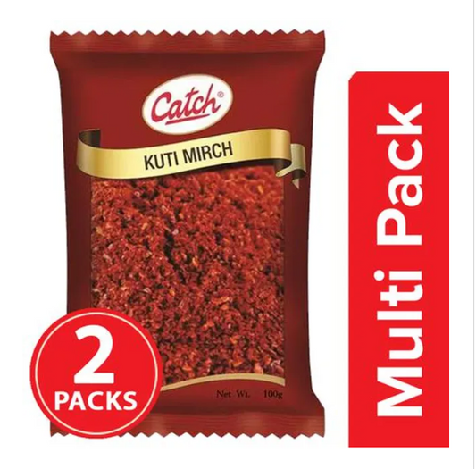 Catch Kuti Mirch Powder, 2x100 g Multipack