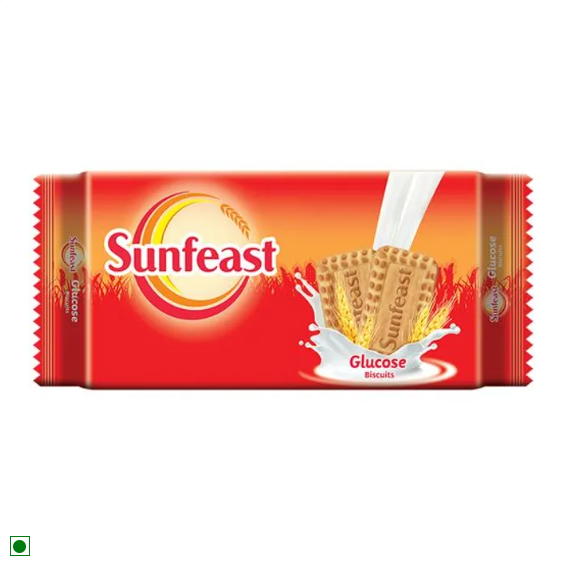 Sunfeast Glucose Biscuits, 5x96 g Multipack