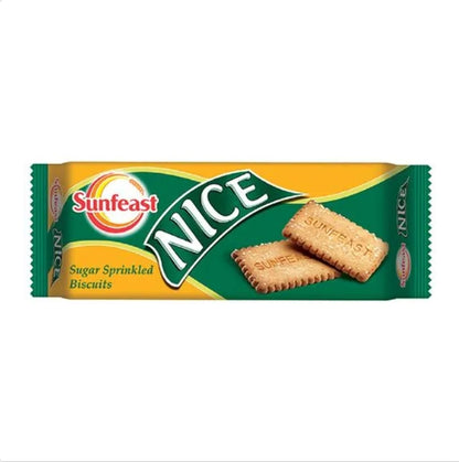 Sunfeast Nice - Sugar Sprinkled Biscuits, 3x142.8 g (Multipack)