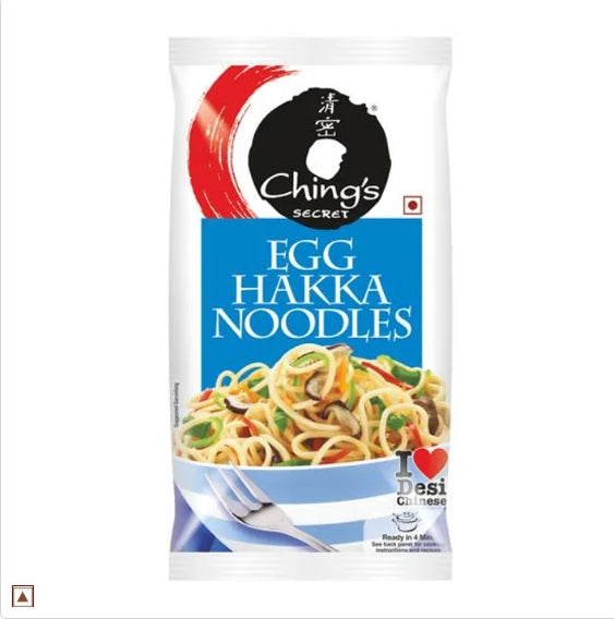 Chings Hakka Noodles - Egg, 3x150 g Multipack