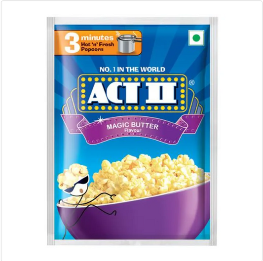 ACT II Instant Popcorn - Magic Butter Flavour, 30 g