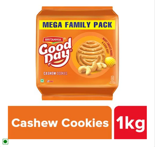 Britania Good Day Cashew Cookies , 1kg