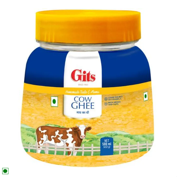 Gits Ghee/Tuppa, 200 ml Jar