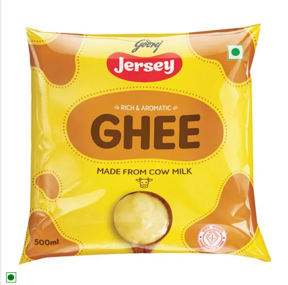 Godrej Jersey Cow Ghee/Tuppa, 500 ml