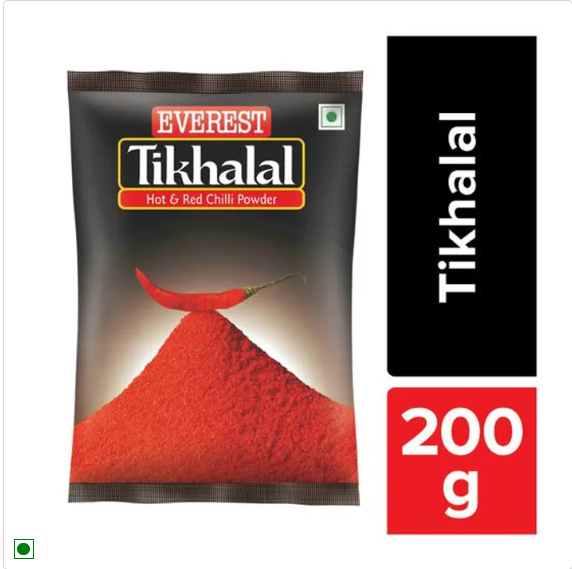 Everest Powder - Tikhalal Chilli, 200 g Pouch