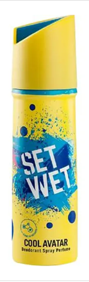 Set Wet Cool Avatar Deodorant Spray Perfume