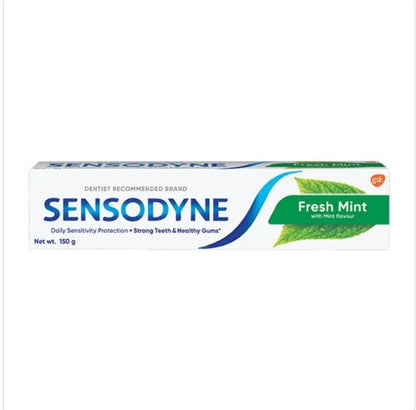 Sensodyne Toothpaste - Fresh Mint, Sensitive For Daily Sensitivity Protection, 150 g