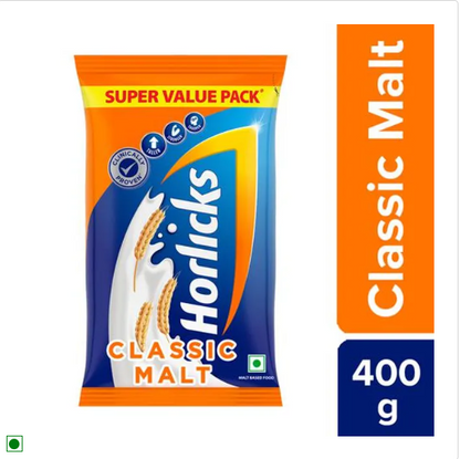 Horlicks Health & Nutrition Drink - Classic Malt, 500 g Jar