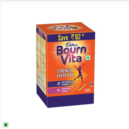 Cadbury Bournvita Chocolate Nutrition Drink, 500 g Pouch