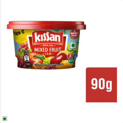 Kissan Mixed Fruit Jam - Delicious & Flavourful, 1 kg