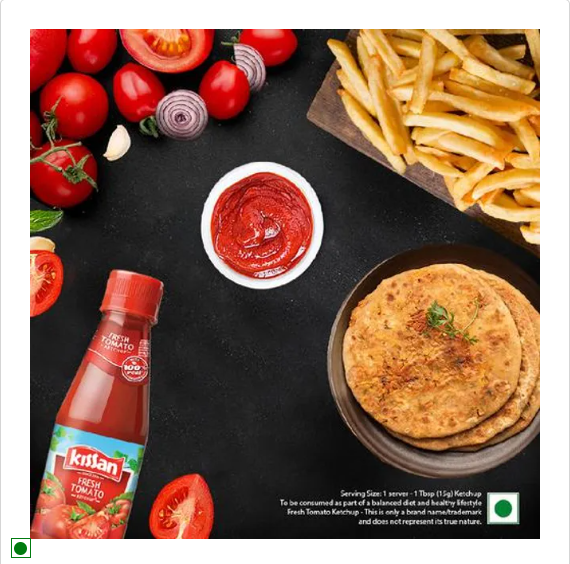 Kissan Fresh Tomato Ketchup, 200 g