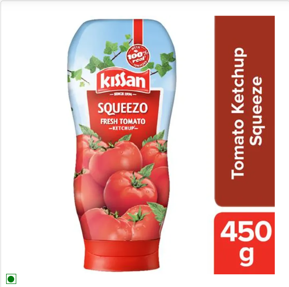 Kissan Fresh Tomato Ketchup, 200 g