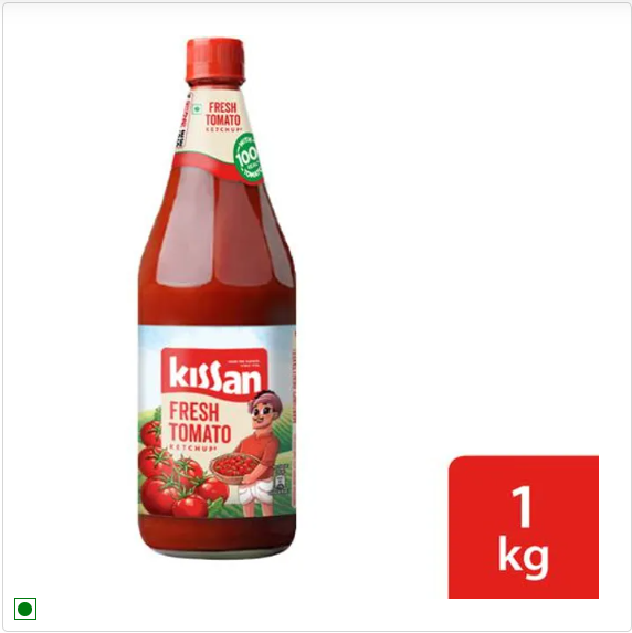 Kissan Fresh Tomato Ketchup, 200 g