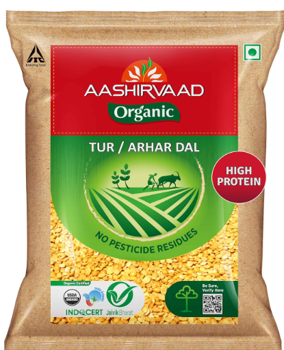 AASHIRVAAD ORGANIC TUR / ARHAR DAL