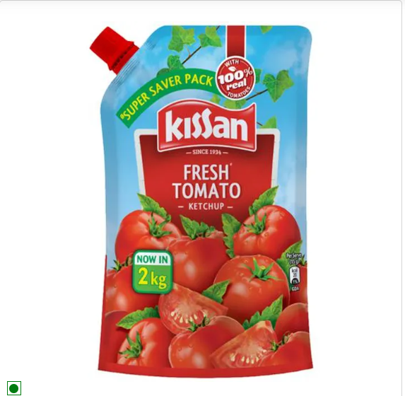 Kissan Fresh Tomato Ketchup, 200 g