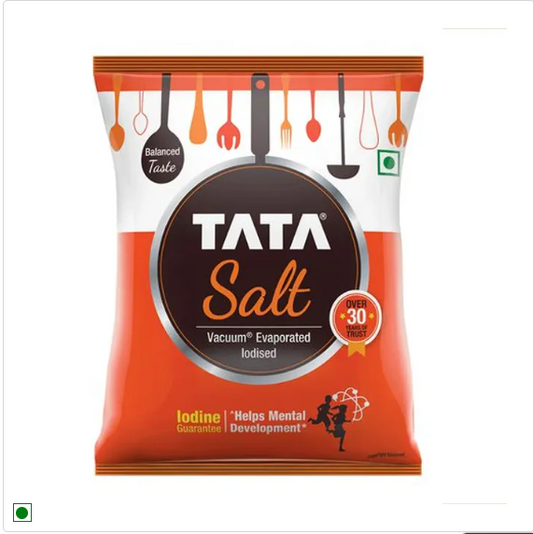 Tata Salt Salt/Meeth - Iodized, 2 kg