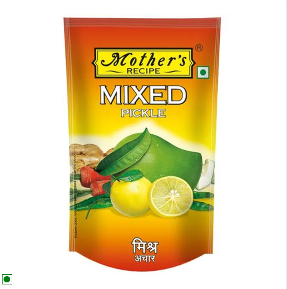 Mother's Recipe Pickle - Mixed, 500 g Pouch