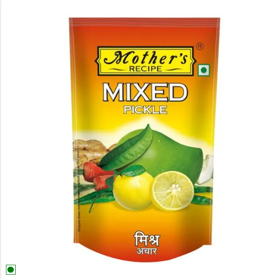 Mother's Recipe Pickle - Mixed, 500 g Pouch