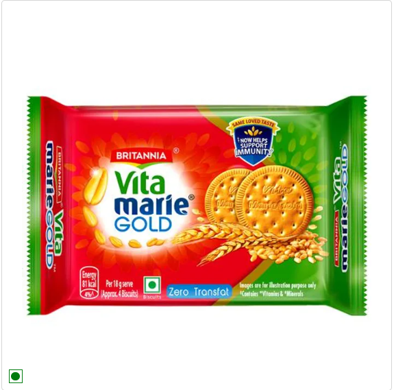 Britannia Vita Marie Gold Biscuit - Crunchy, Light, Zero Trans Fat, Ready To Eat, 978 g