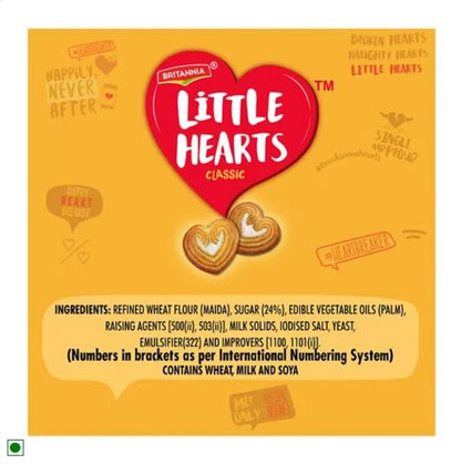 Britannia Little Hearts Biscuits, 75 g